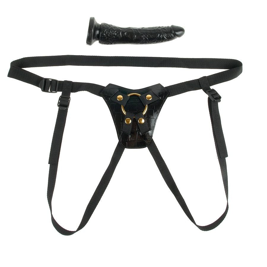 Pipedream Fetish Fantasy Gold, arnés strap-on forrado