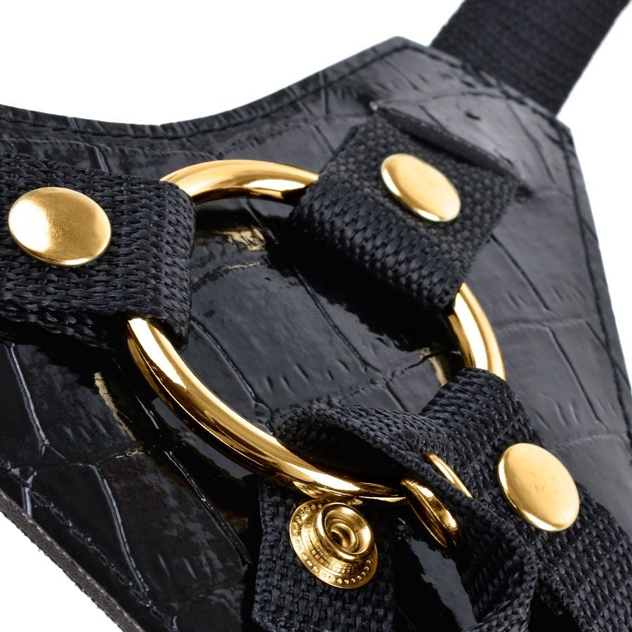Pipedream Fetish Fantasy Gold, arnés strap-on forrado