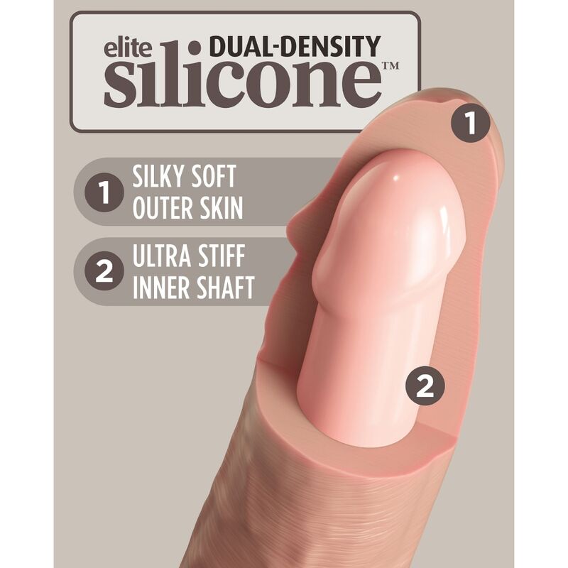 King Cock Elite — Gode silicone 11 pouces