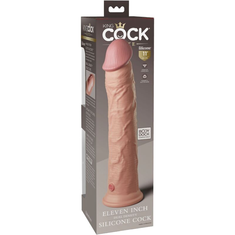 King Cock Elite — Gode silicone 11 pouces