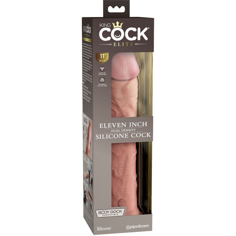 King Cock Elite — Gode silicone 11 pouces