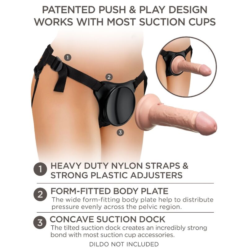 King Cock Elite Body Dock – Imbracatura strap-on per principianti