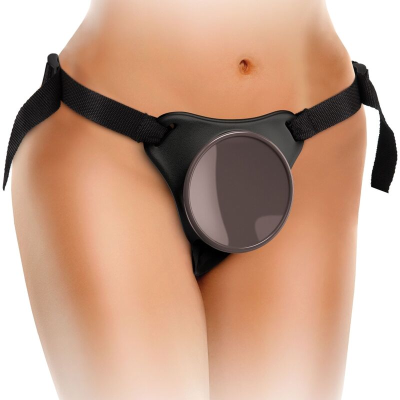 King Cock Elite Deluxe Body Dock – Strap-on con dildo e Crown Jewels