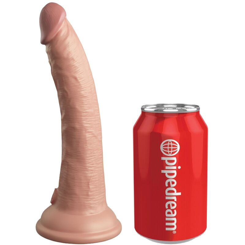 Pipedream — Elite vibrateur gode réaliste & télécommande en silicone 17.8 cm