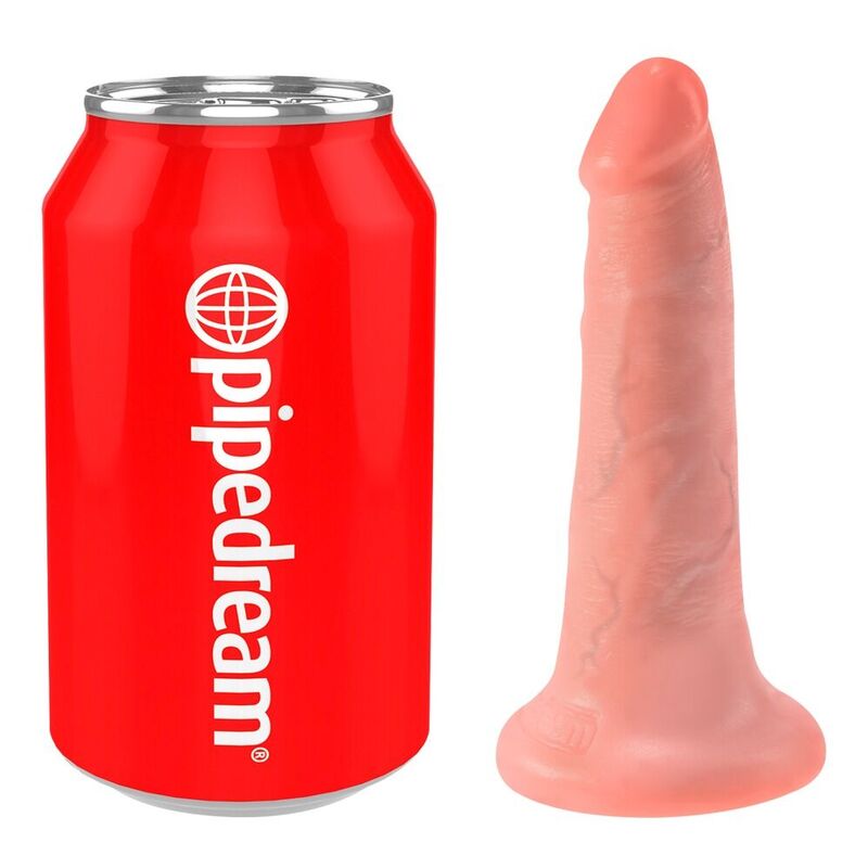 Pipedream King Cock – Dildo compatto con ventosa, 5 pollici