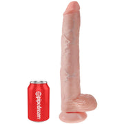 Pipedream King Cock – Consolador XXL con testículos, 14 pulgadas