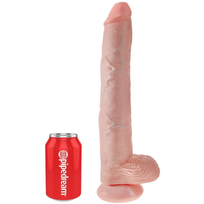 King Cock — Gode XXL avec testicules 14 pouces