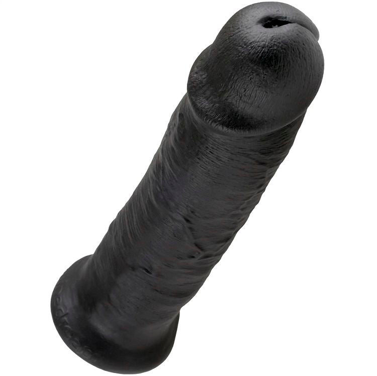 Pipedream King Cock – Dildo realistico largo con ventosa, 10 pollici – Nero