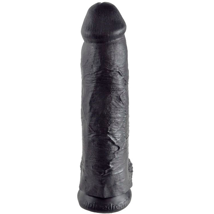 King Cock — Gode avec testicules 12 pouces — Noir