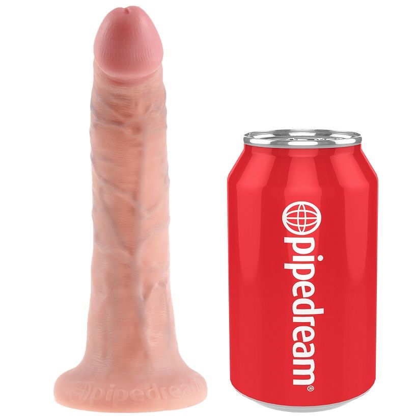 King Cock 7 pulgadas – Strap-on con arnés y consolador realista