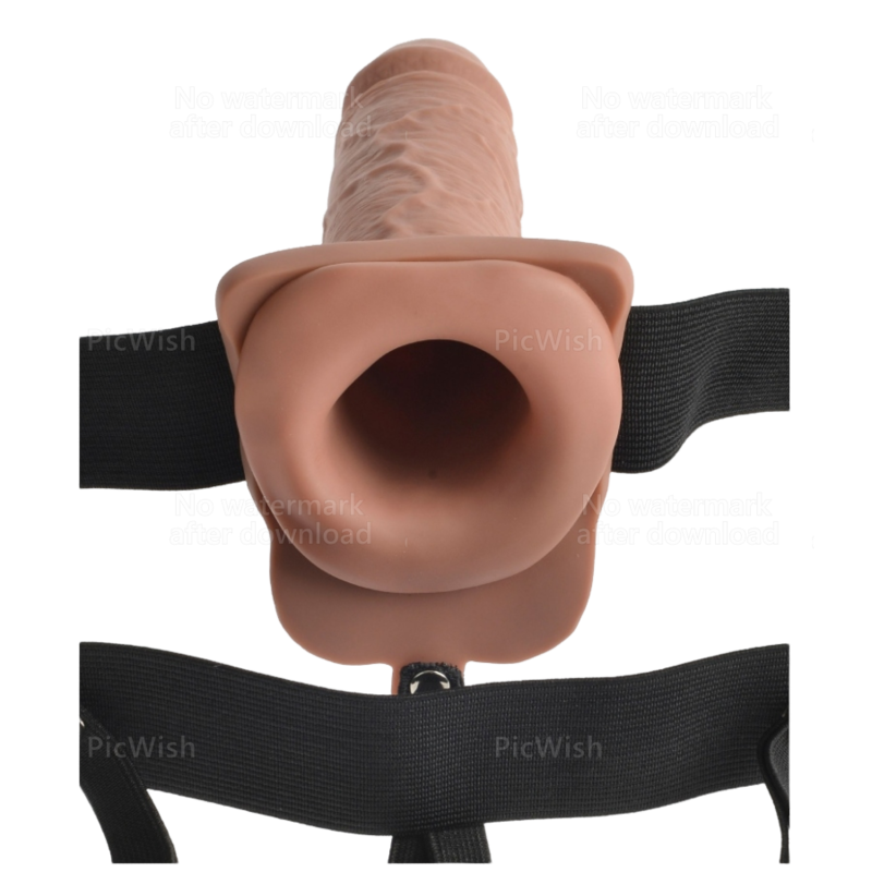 Pipedream — Harnais réglable pénis réaliste avec balles rechargeables et vibrateur 17,8 cm