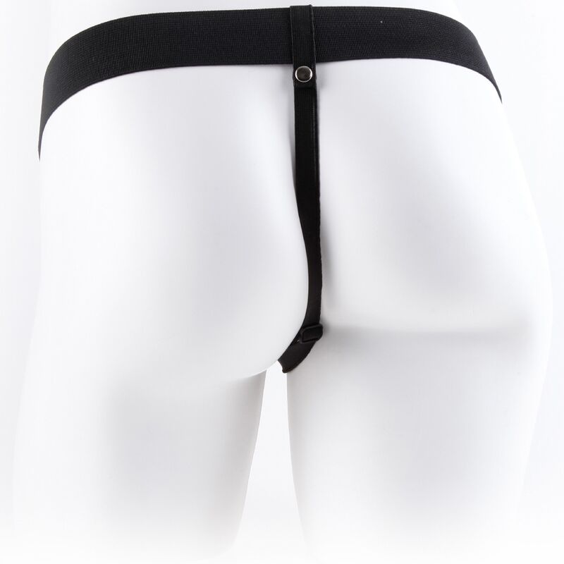Pipedream – Verstellbarer Harness mit realistischem Penis, Hoden und Fernbedienung, 17,8 cm
