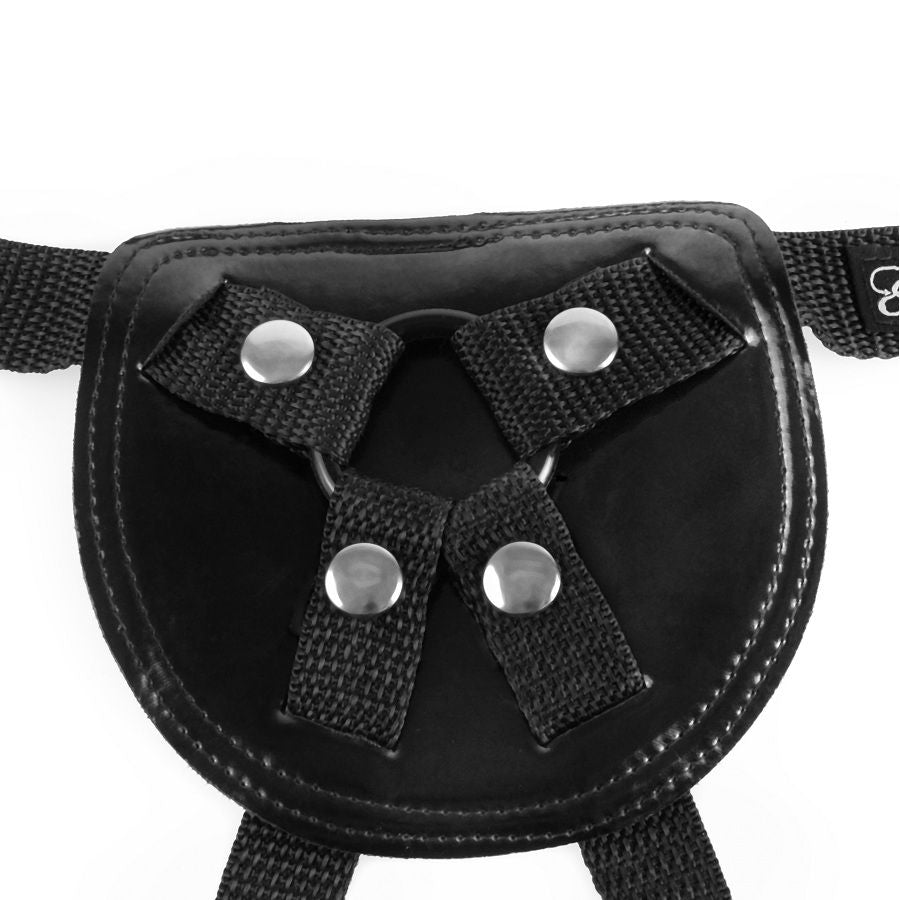 Imbracatura strap-on Fetish Fantasy Stay-Put in neoprene e vinile lucido