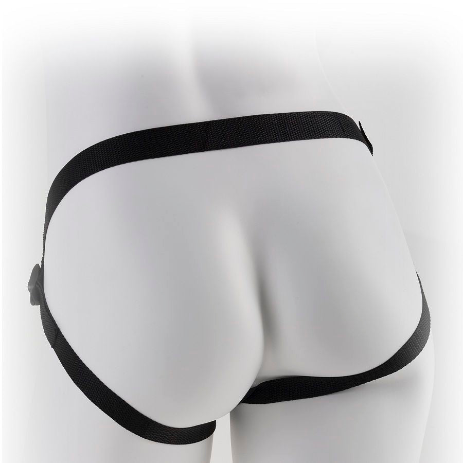 Imbracatura strap-on Fetish Fantasy Stay-Put in neoprene e vinile lucido