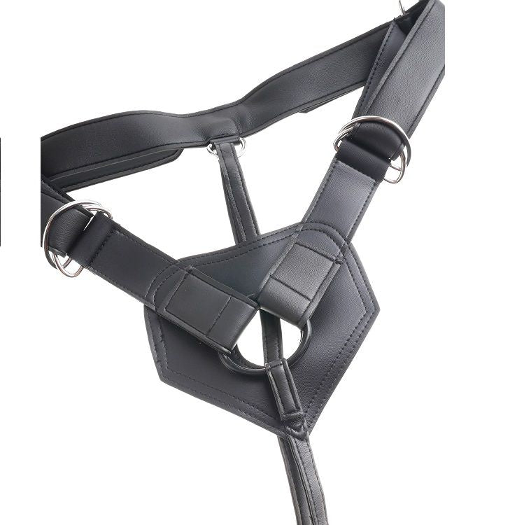 King Cock 8 pulgadas – Strap-on con arnés y consolador realista