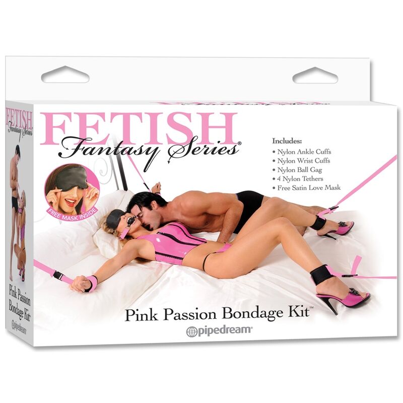 Pipedream — Kit bondage rose