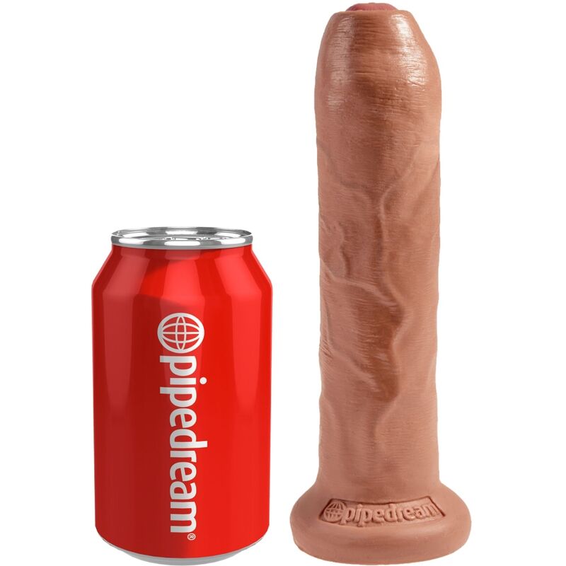 King Cock Uncut — Gode à prépuce mobile 7 pouces