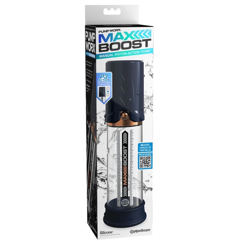 Verpackung der Pipedream Pump Worx Max Boost