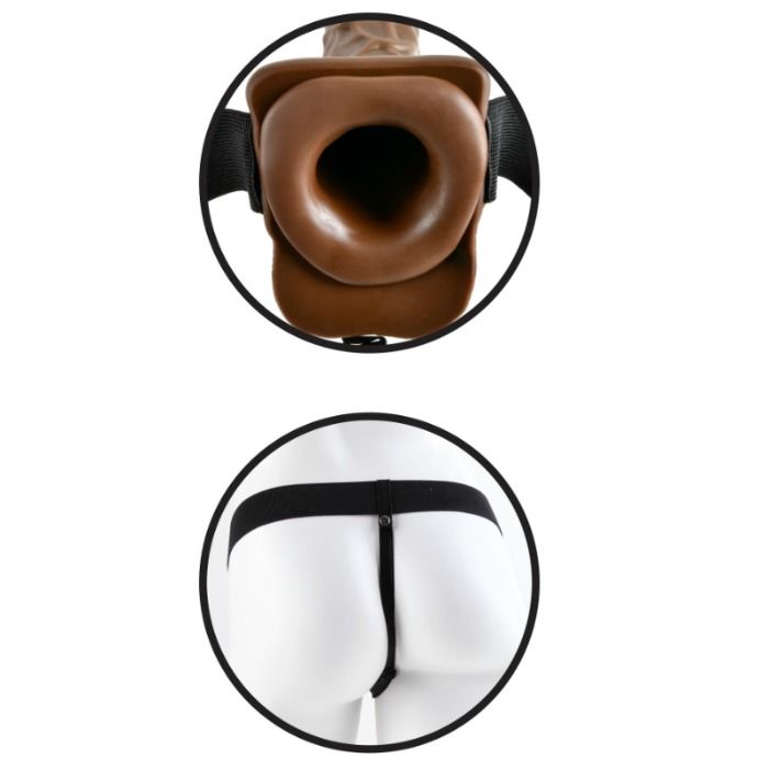 Fetish Fantasy – Funda hueca con testículos, 17,8 cm