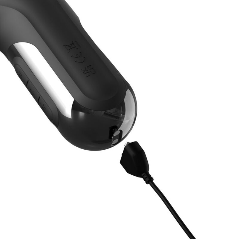 Vibrador rabbit Pipedream Sonix de silicona negra