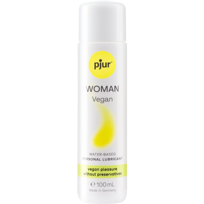 pjur WOMAN Vegan — Lubrifiant vegan à base d’eau — 100 ml