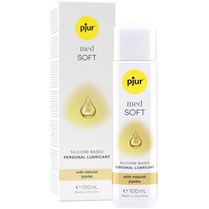 pjur med SOFT 100 ml — Lubrifiant silicone au jojoba