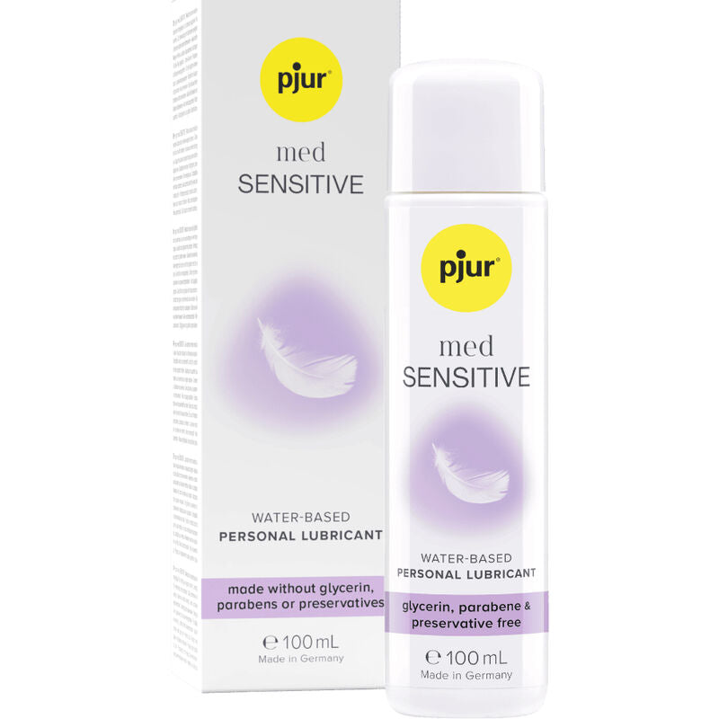 pjur med SENSITIVE 100 ml — Lubrifiant intime à base d’eau