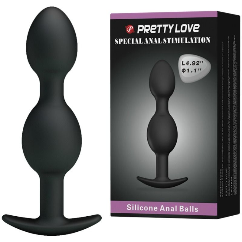 Pretty Love Double Weighted — Plug anal silicone
