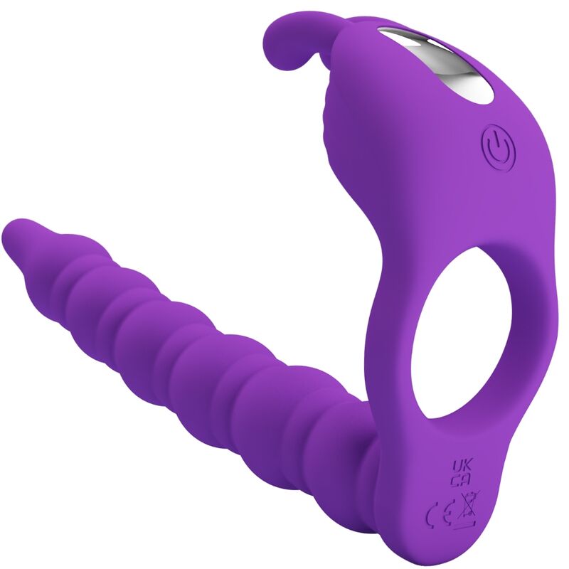 Pretty Love Blackney, Penisring mit vibrierendem Analplug