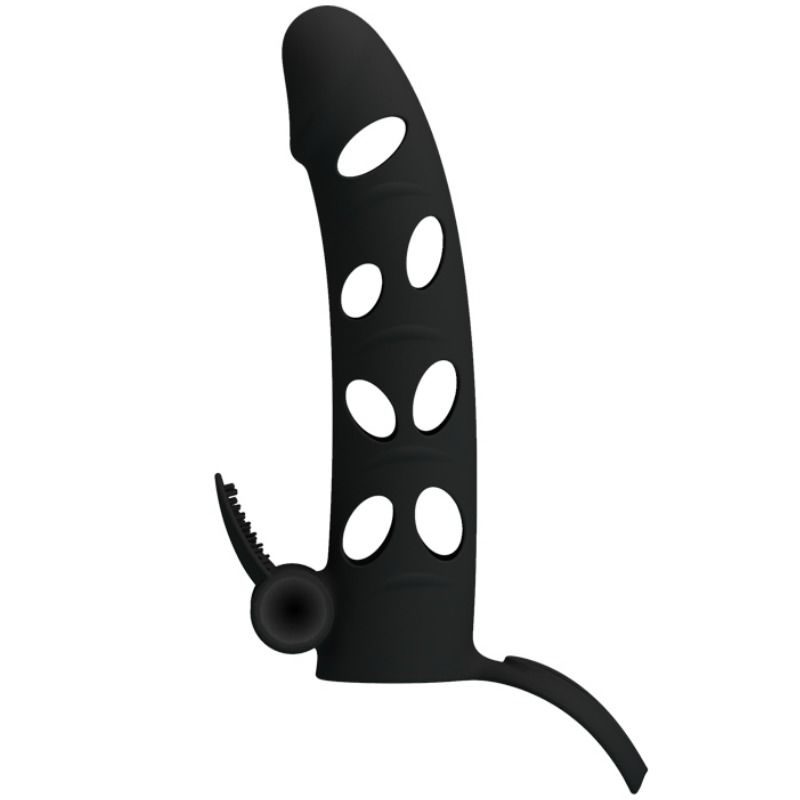 Pretty Love — Housse en silicone avec vibration 15.2 cm