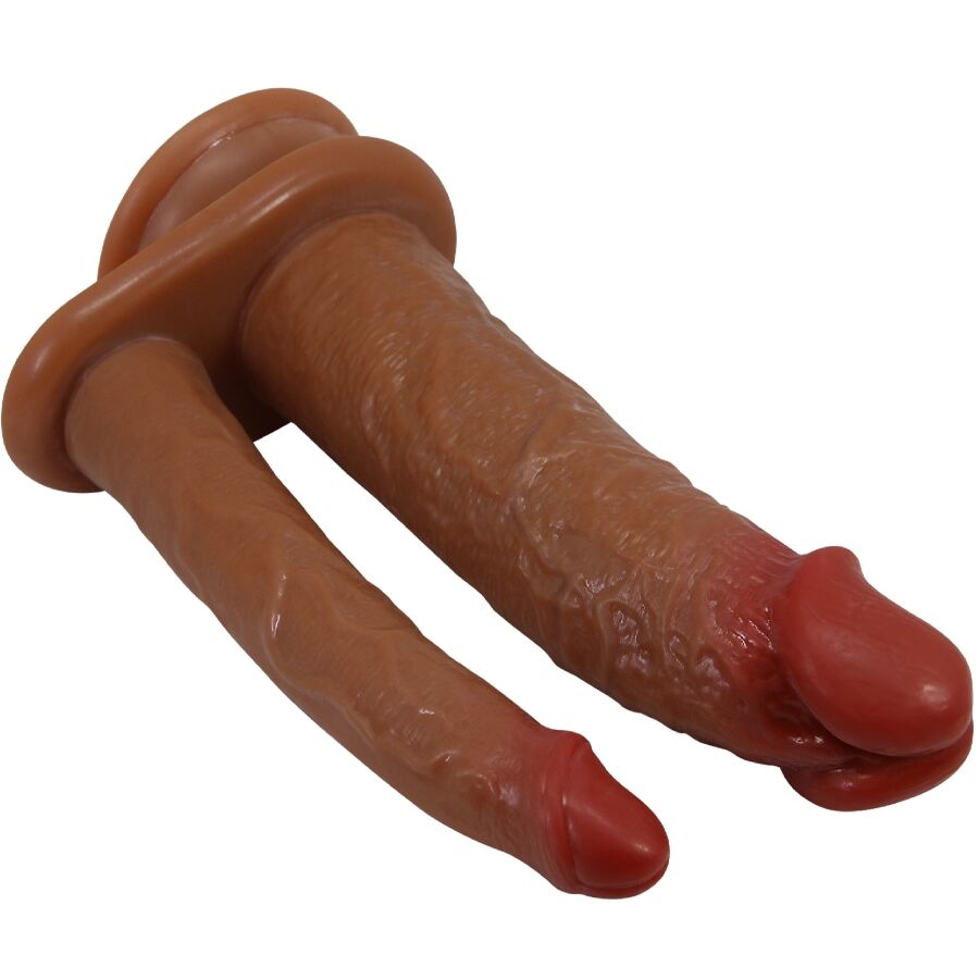 Pretty Love — Hulbert double gode réaliste avec vibration mulato