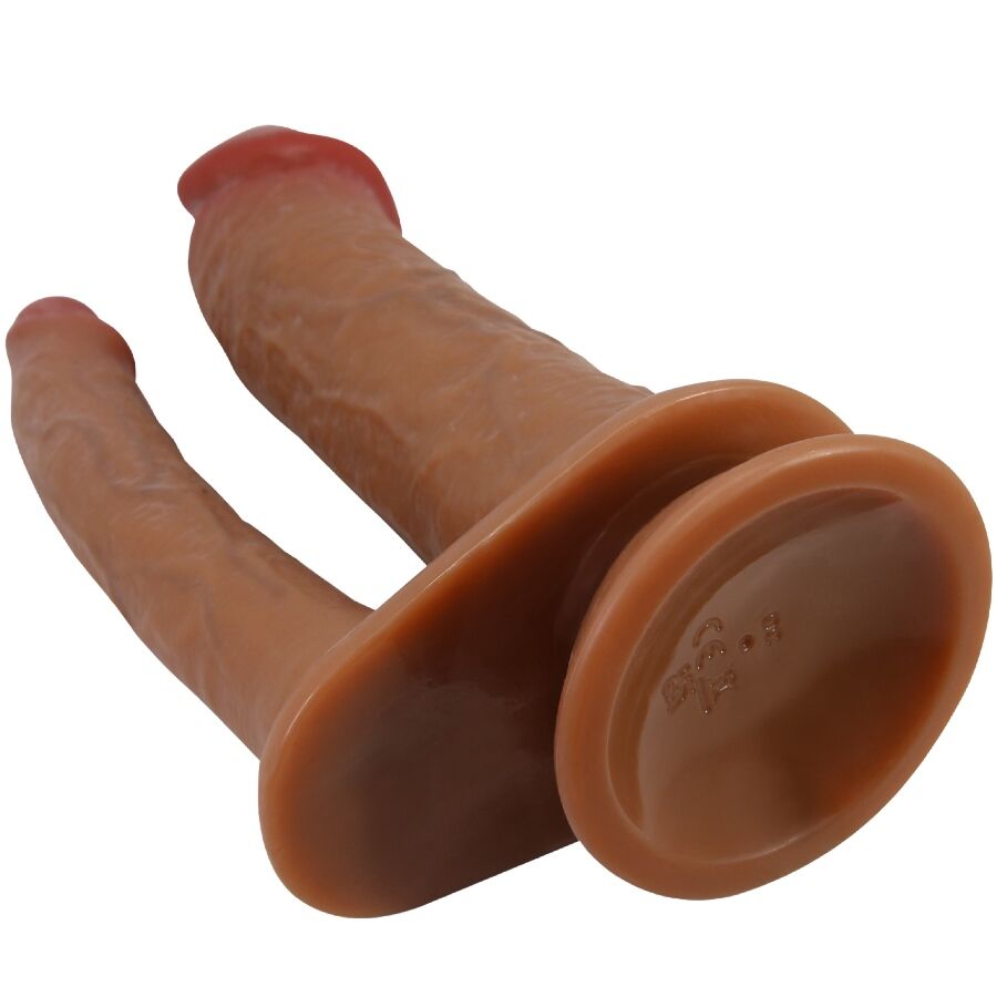 Pretty Love — Hulbert double gode réaliste avec vibration mulato