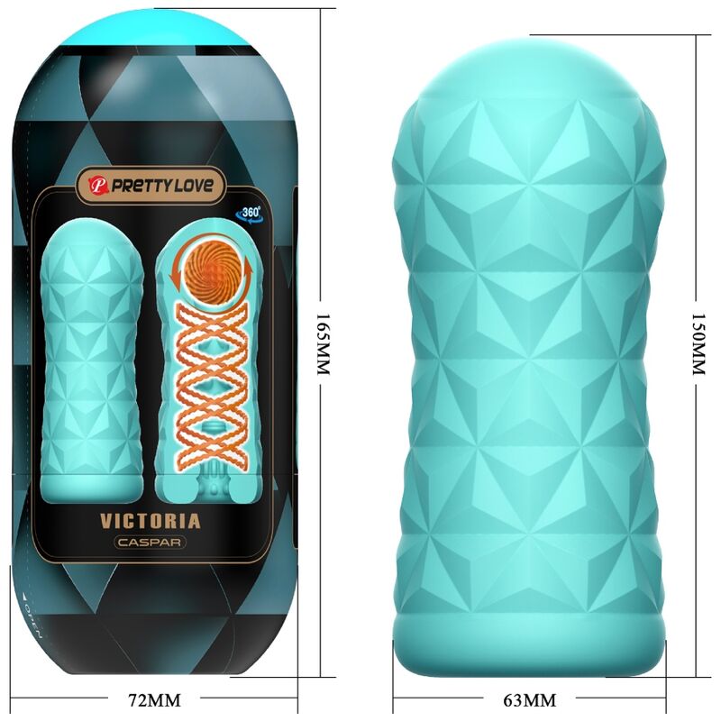 Pretty Love — Masturbateur victoria caspar vert aqua