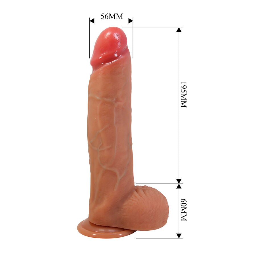 Pretty Love Mendel – Consolador realista grande de silicona con ventosa
