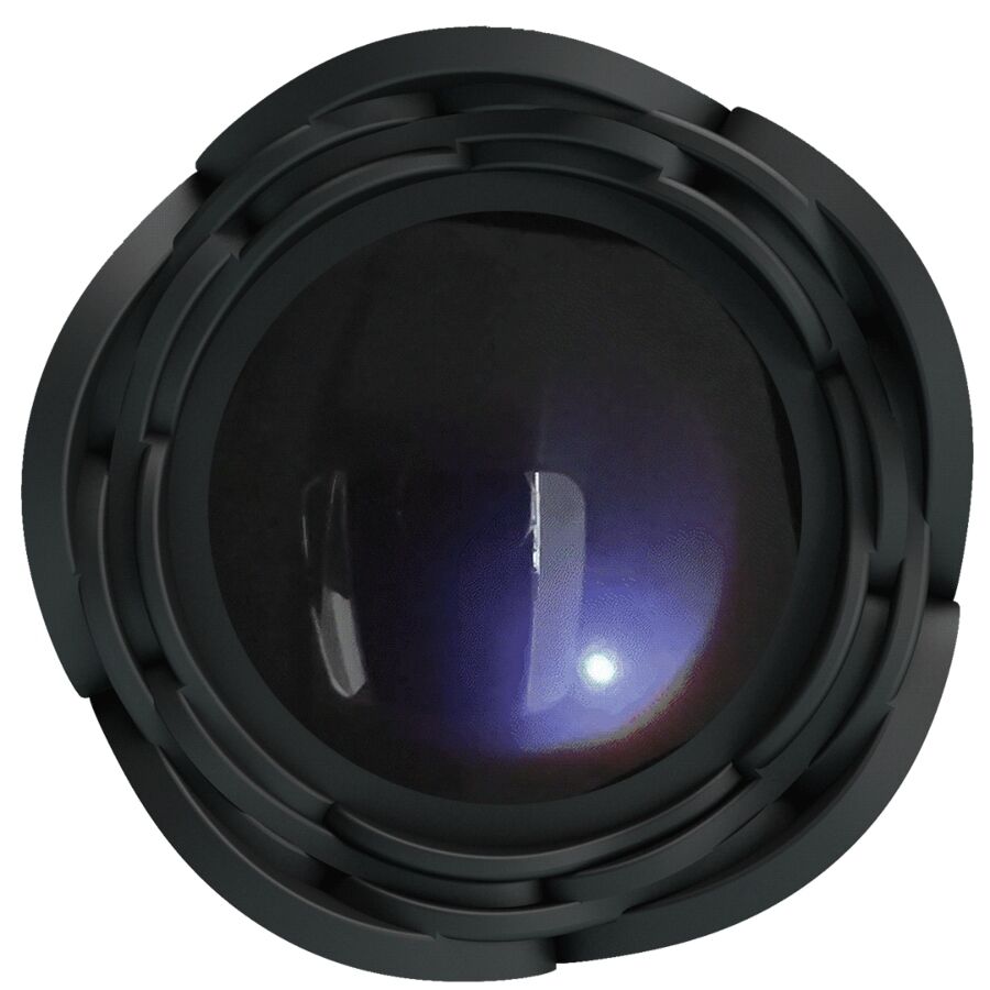 Pretty Love Osborn – Plug anale nero con luce LED, 9,8 cm