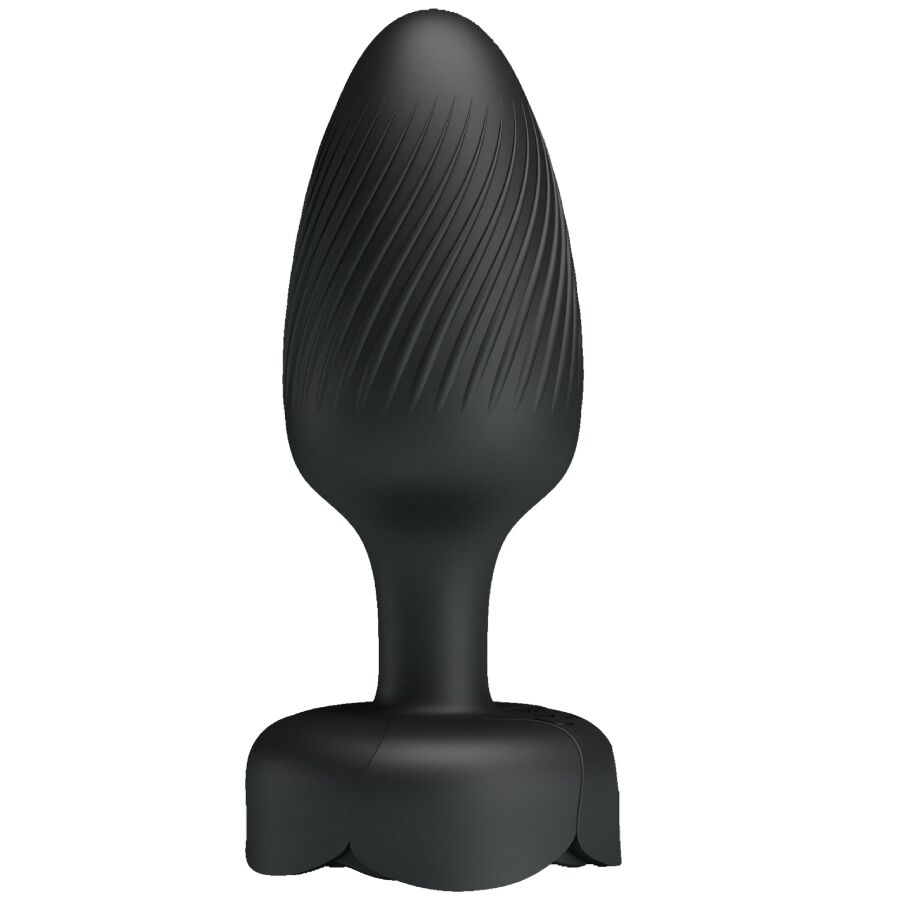 Pretty Love Osborn – Plug anale nero con luce LED, 9,8 cm