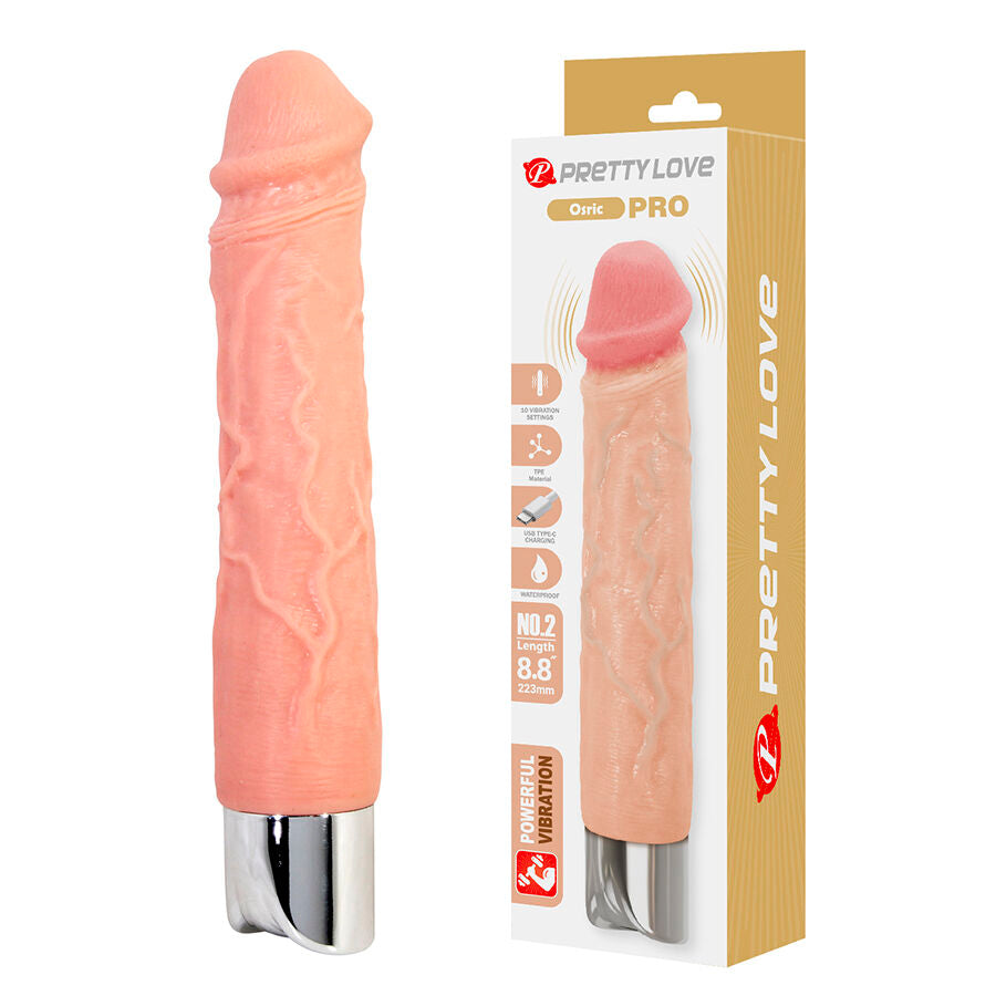 Pretty Love Osric Pro, flexibler, realistischer Vibrator