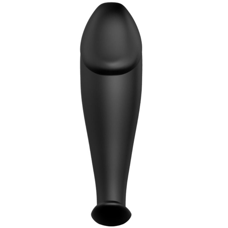 Pretty Love — Plug anal en silicone forme pénis et 12 modes de vibration noir