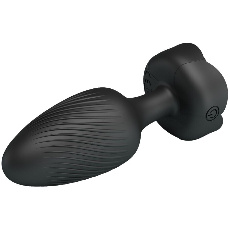 Pretty Love — Plug anal varian avec lumière LED noir 10,8 cm