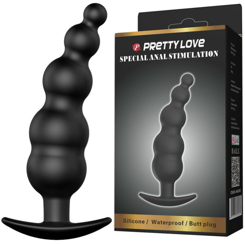 Pretty Love Special Stimulation – Plug anale in silicone a rosario