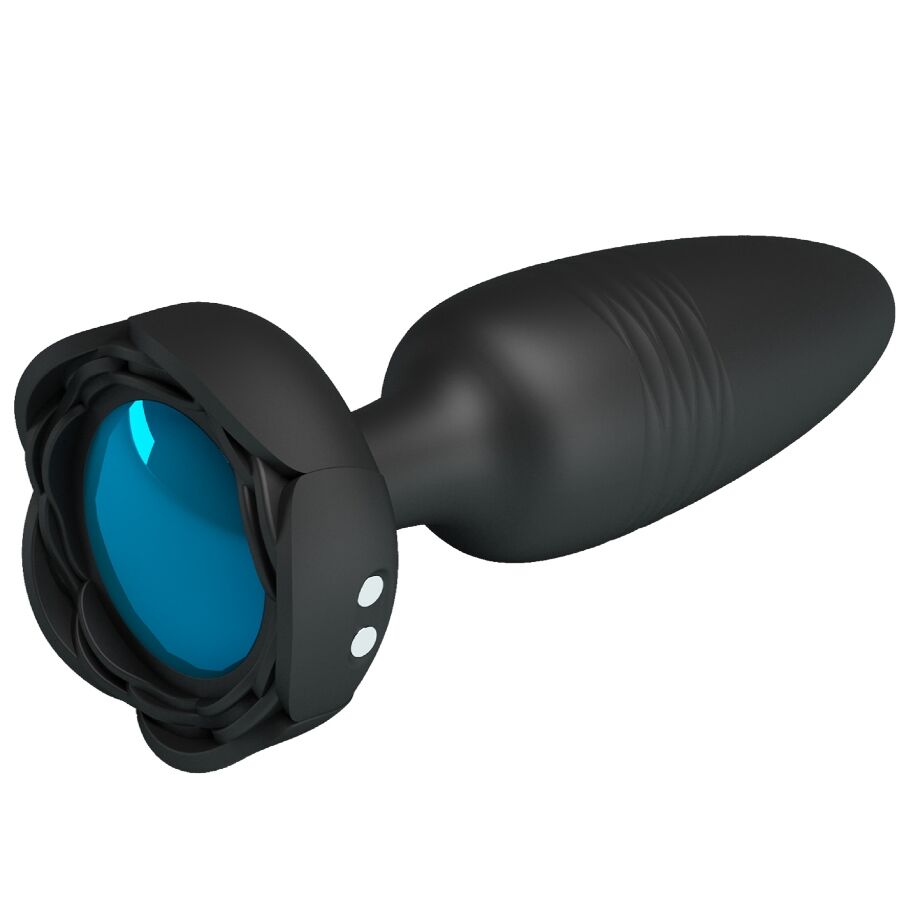 Pretty Love — Tarion plug anal avec lumière LED noir 12,5 cm