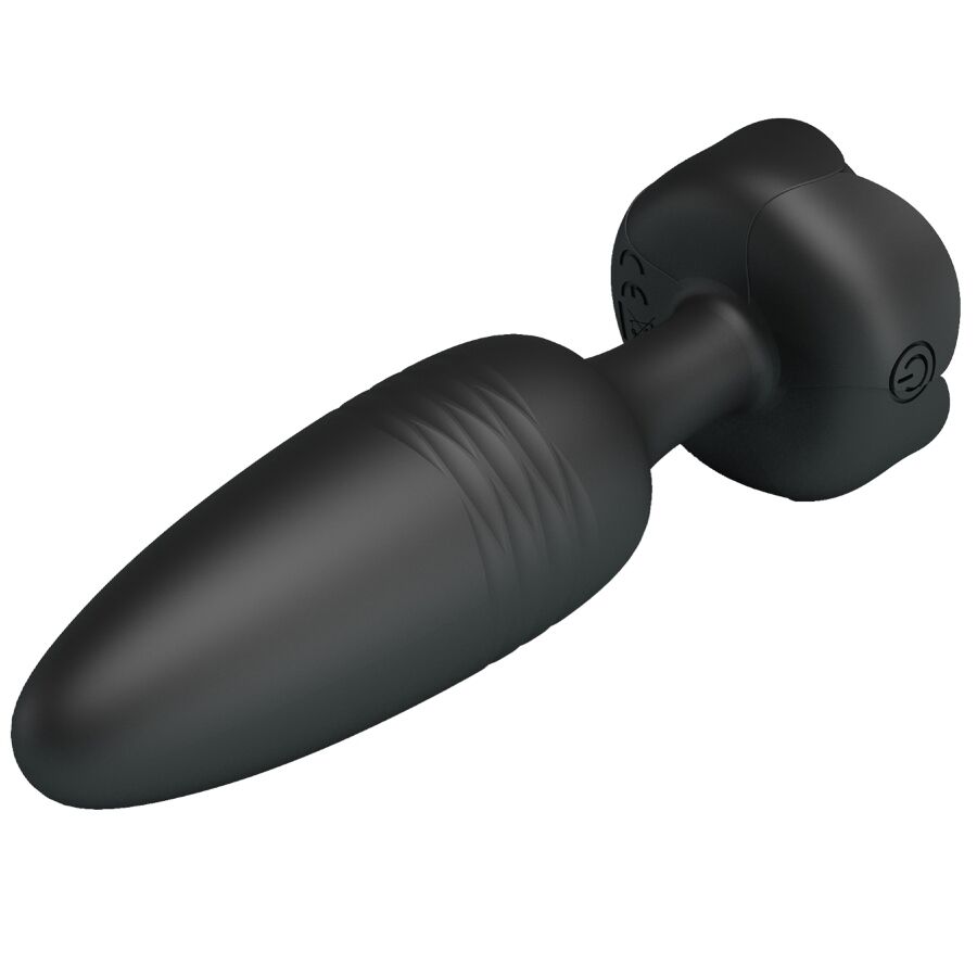 Pretty Love — Tarion plug anal avec lumière LED noir 12,5 cm