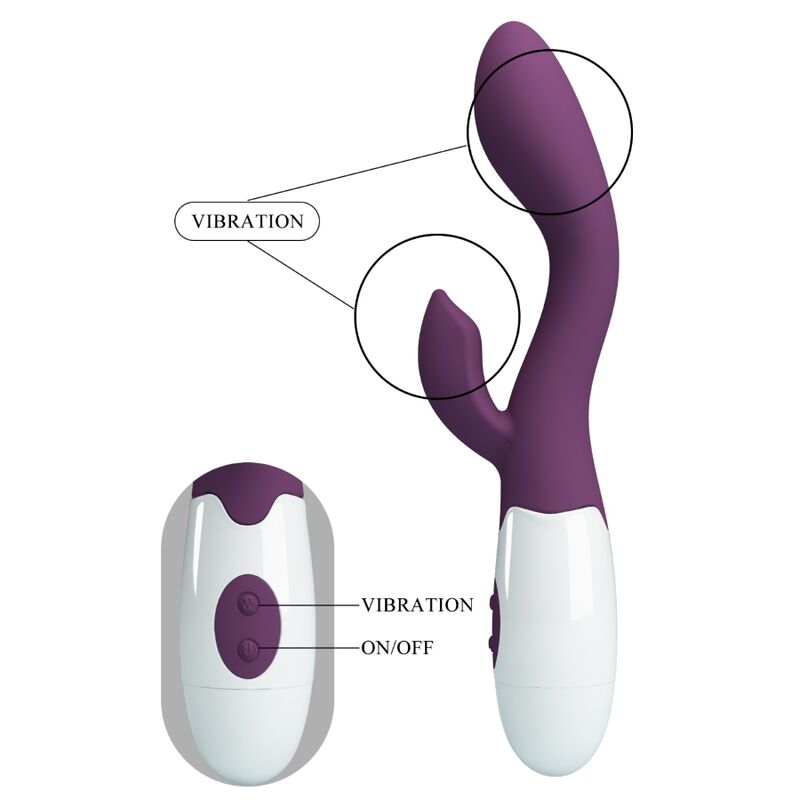 Pretty Love Brighty, vibratore punto G viola