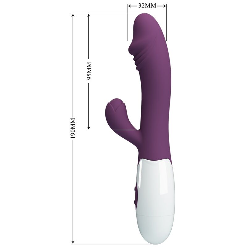 Pretty Love Snappy viola, vibratore punto G