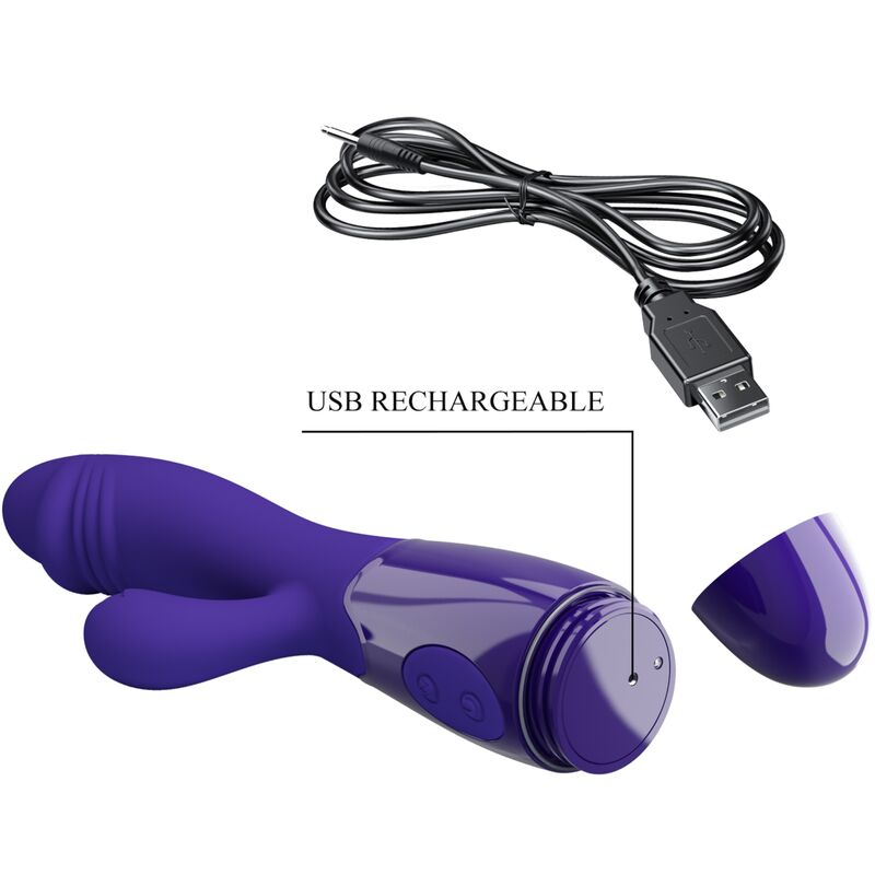 Pretty Love Snappy Youth – Vibrador de punto G violeta