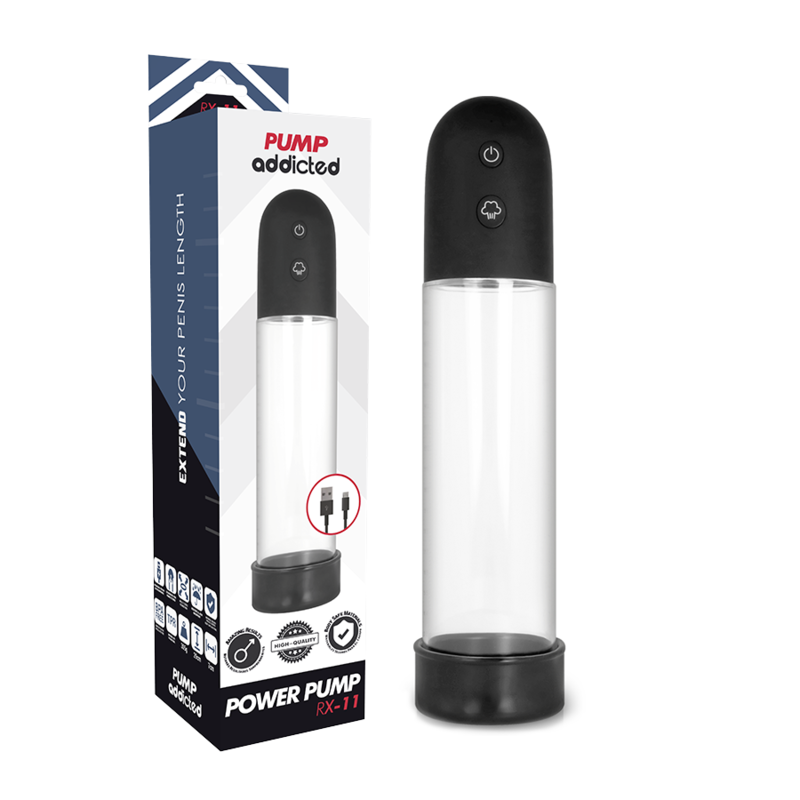 Pompa per pene automatica Pump Addicted RX11