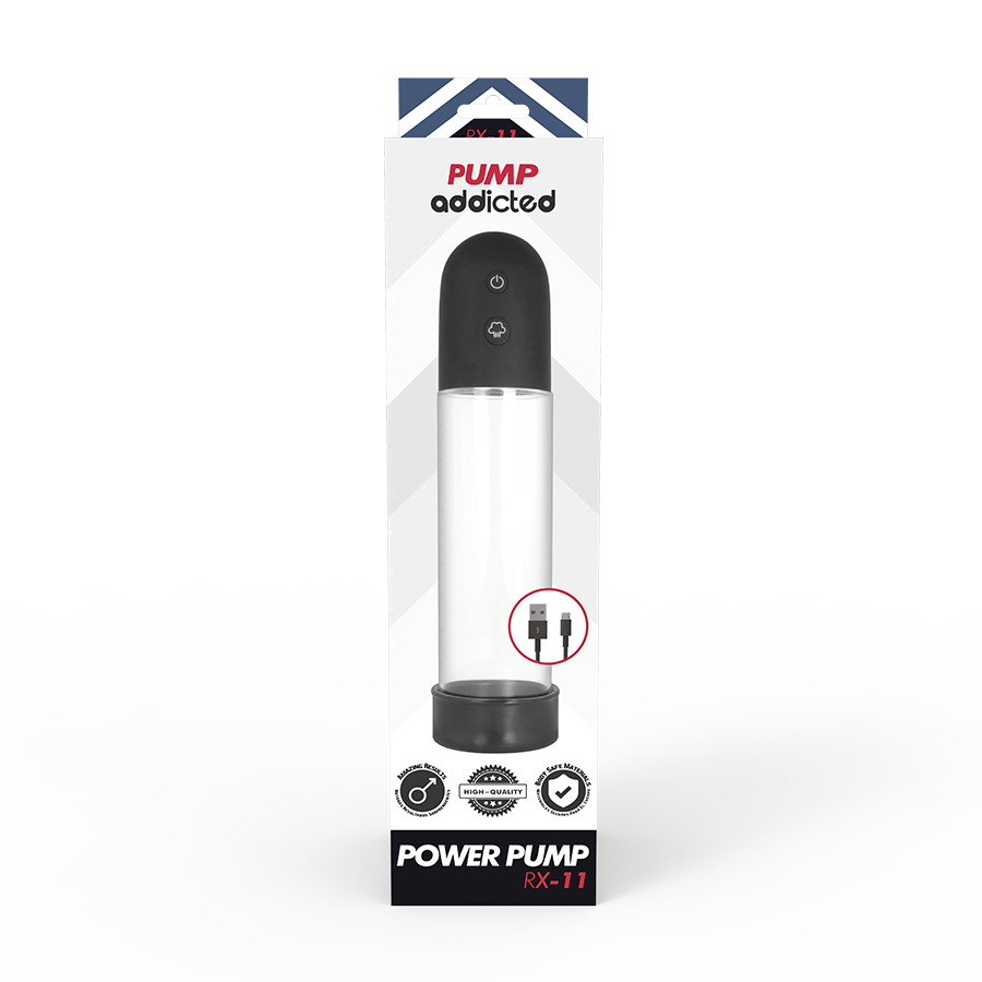 Verpackung der Pumpe Pump Addicted RX11, Vorderseite