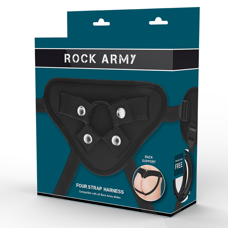 Rock Army – Arnés regulable con anillas flexibles