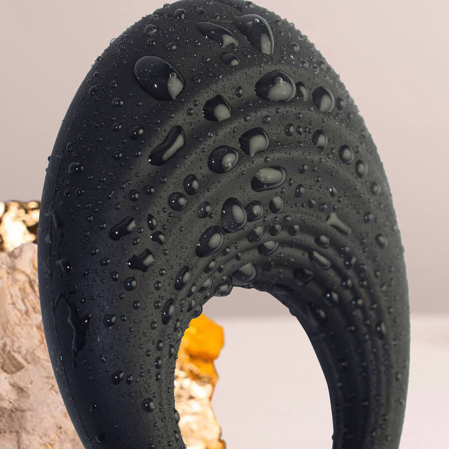 Rocks-Off Spire – Anello fallico vibrante ricaricabile, forma ovale
