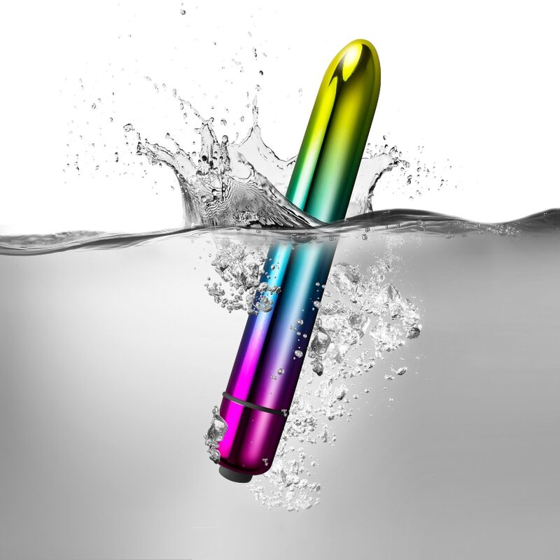 Rocks-Off Prism – Minivibrator mit Regenbogen-Finish, 14,26 cm